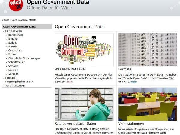 Der Open Data-Katalog wird erneut mit neuen Daten befüllt und verbessert.
