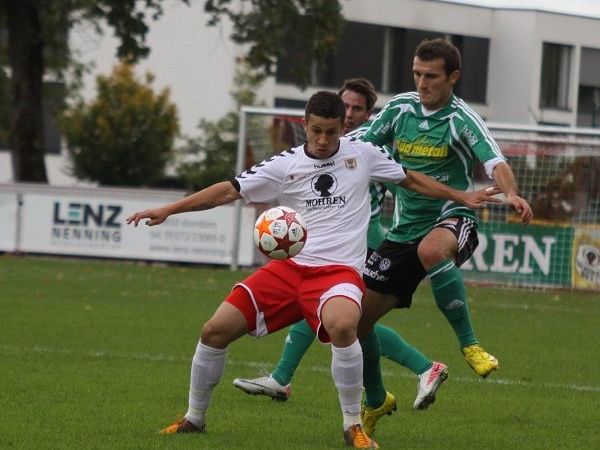 Thiago de Lima schoss den Dornbirner Führungstreffer. Thiago de Lima schoss den Dornbirner Führungstreffer.