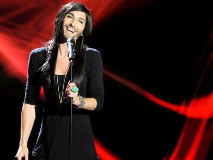 Auch das Wiener Ausnahmetalent Conchita Wurst will sich durch's Halbfinale singen. Auch das Wiener Ausnahmetalent Conchita Wurst will sich durch's Halbfinale singen.