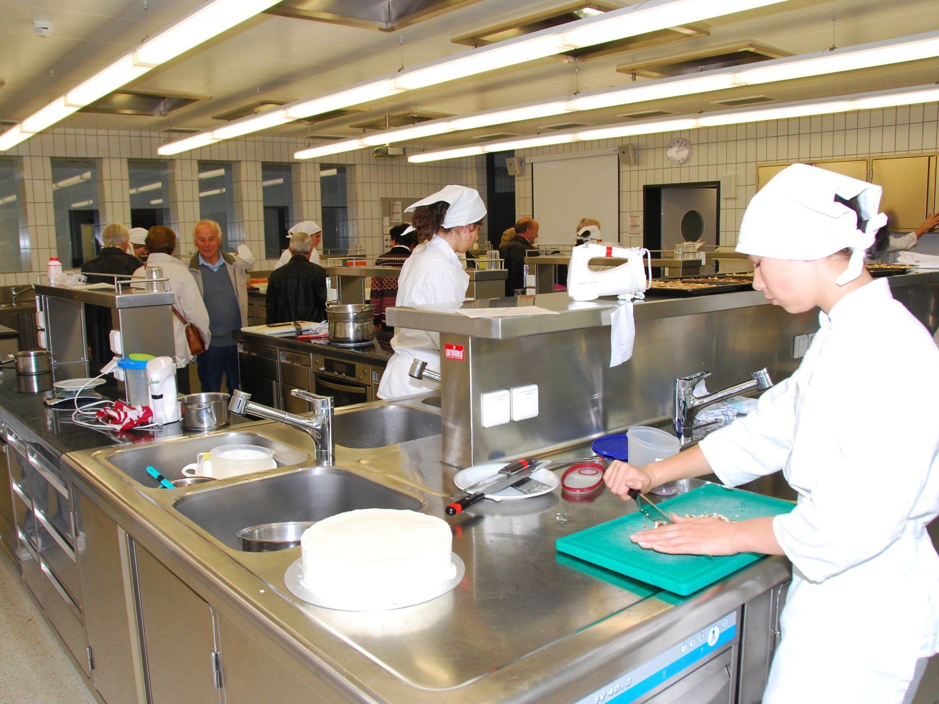 Küche im Schulungszentrum Küche im Schulungszentrum