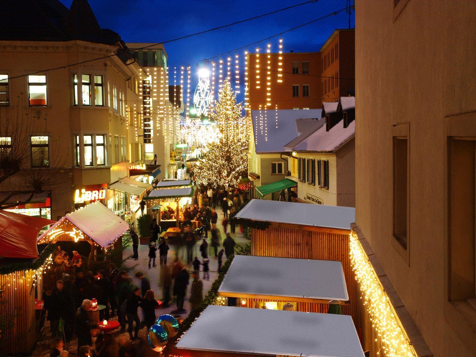 Bregenzer Weihnachtszauber wird am Freitag feierlich eröffnet.