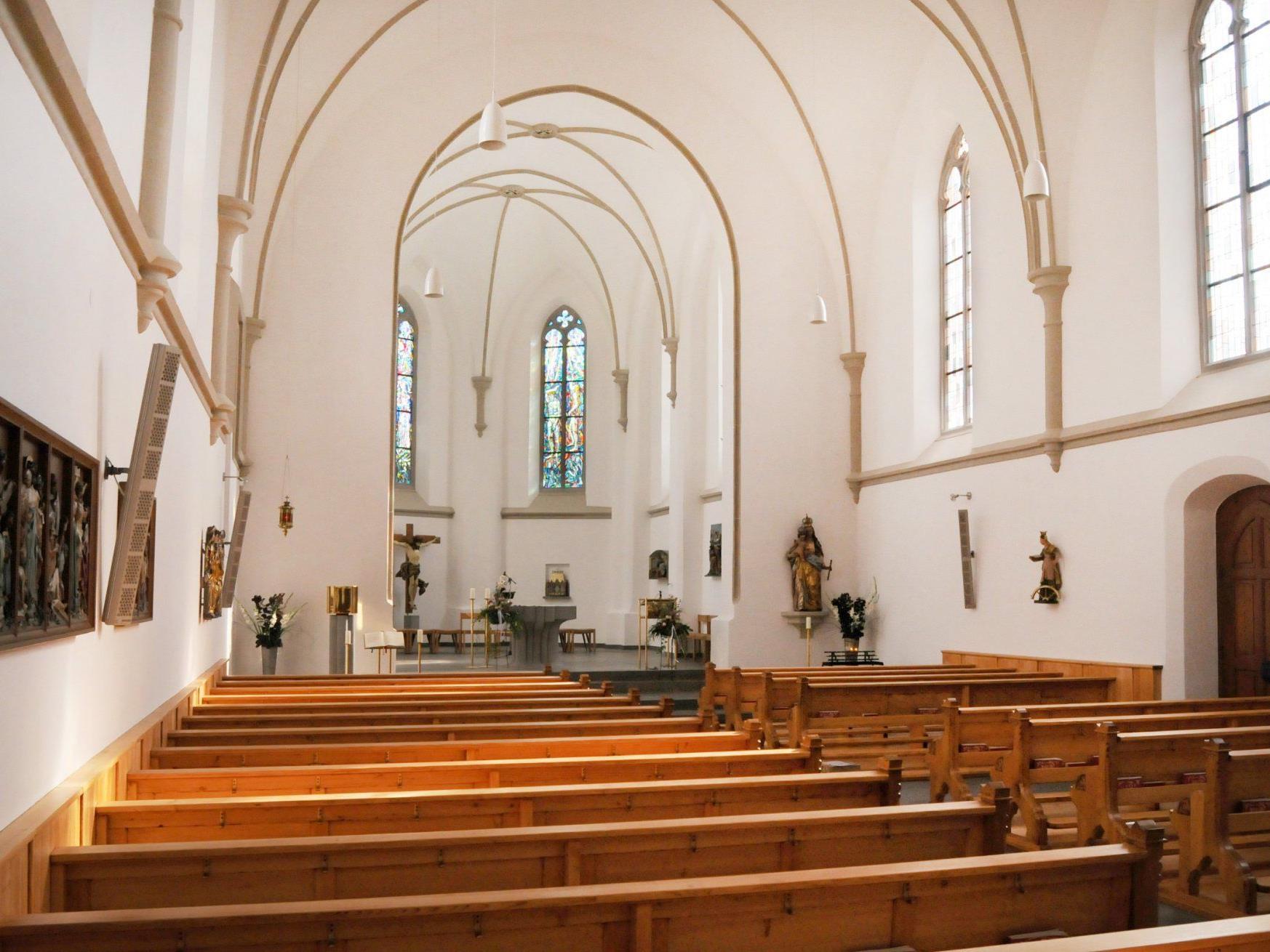 Am Sonntag, den 13. November, wird die renovierte Gaißauer Kirche gesegnet.
