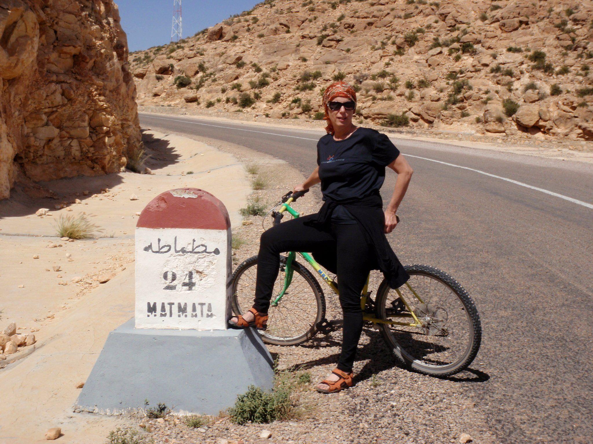 Im März geht es mit Annette Reinbacher wieder per Fahrrad für den Frieden los.
