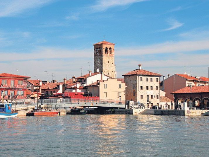 Gezeiten prägen den Lebensrhythmus in der Provinz Friaul-Julisch-Venetien in Italien Gezeiten prägen den Lebensrhythmus in der Provinz Friaul-Julisch-Venetien in Italien