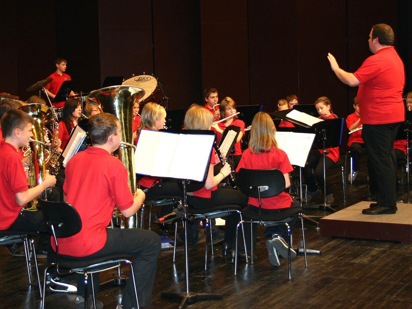Die Jugendmusik der Stadtkapelle Dornbirn-Haselstauden ist beim Gemeinschaftskonzert dabei.