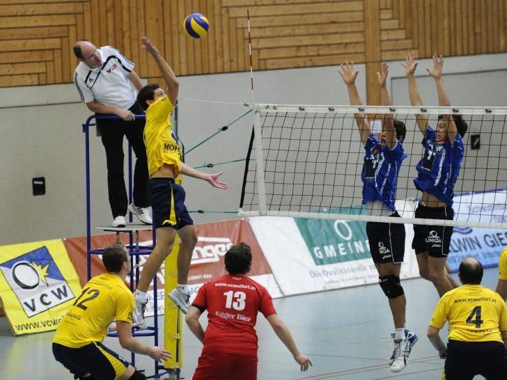 Der VC Wolfurt konnte nur einen Satz für sich entscheiden Der VC Wolfurt konnte nur einen Satz für sich entscheiden