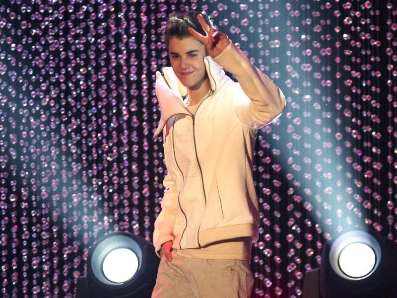 Justin Bieber bei der Bambi-Verleihung am 10. November Justin Bieber bei der Bambi-Verleihung am 10. November