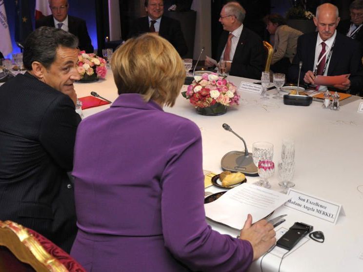 Krisengespräche der EU-Spitze im Vorfeld des G20-Gipfels in Cannes Krisengespräche der EU-Spitze im Vorfeld des G20-Gipfels in Cannes