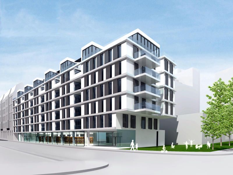 Die Visualisierung der Lindengasse 60 aka Ex-Epizentrum Die Visualisierung der Lindengasse 60 aka Ex-Epizentrum