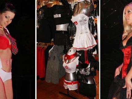 Fans haben viel zu sehen auf der Erotikmesse in Wien-Vösendorf. Fans haben viel zu sehen auf der Erotikmesse in Wien-Vösendorf.