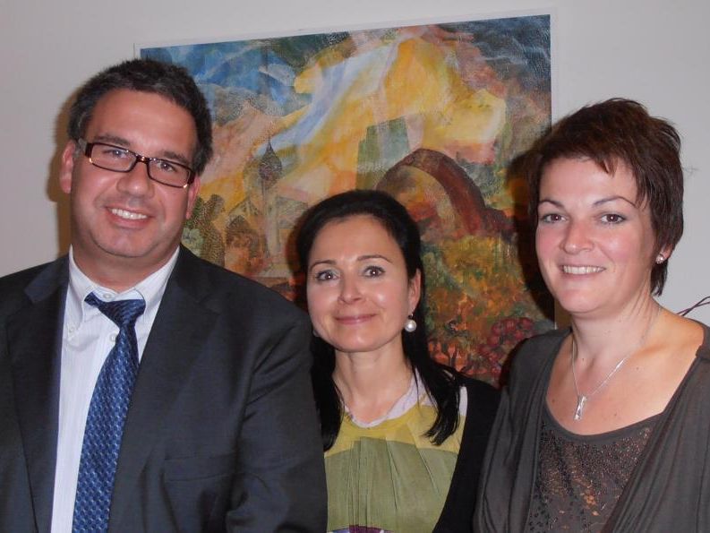Das neue Führungsteam der Unternehmerbörse: Alexander Meister, Veronika Matt, Nadja Natter. Das neue Führungsteam der Unternehmerbörse: Alexander Meister, Veronika Matt, Nadja Natter.