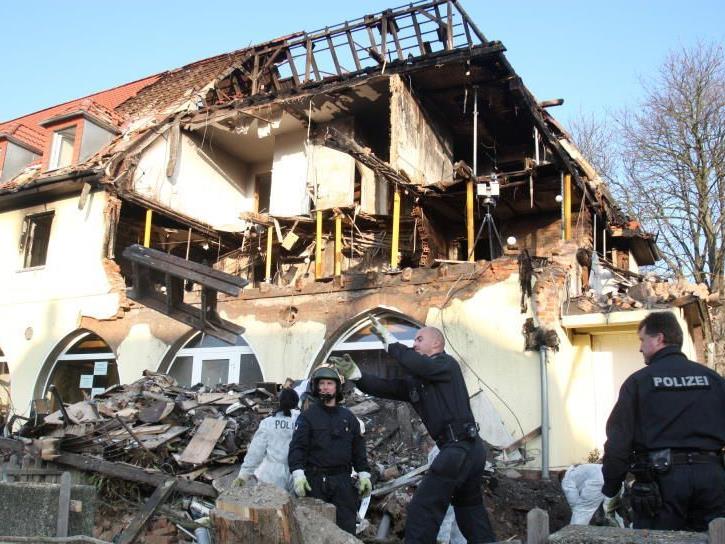 Explodiertes Wohnhaus in Zwickau