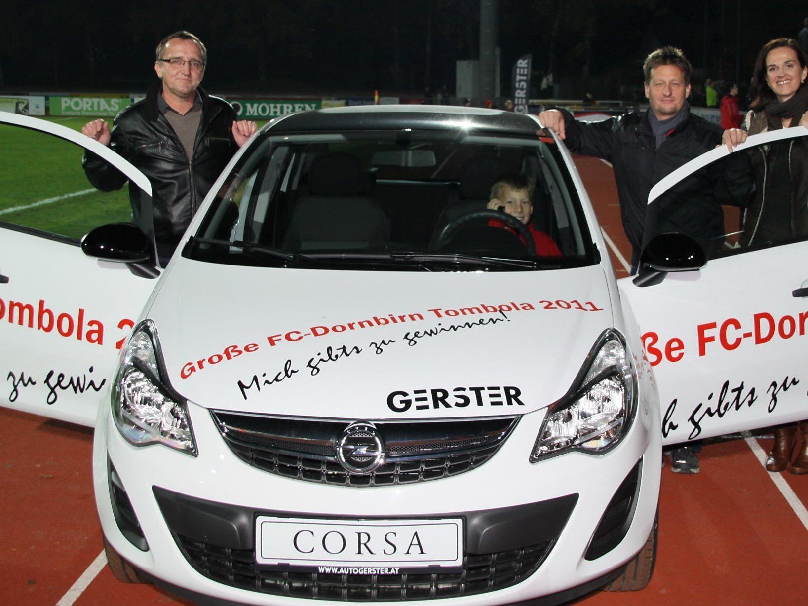 Bernhard Gunz gewann einen neuen Opel Corsa.