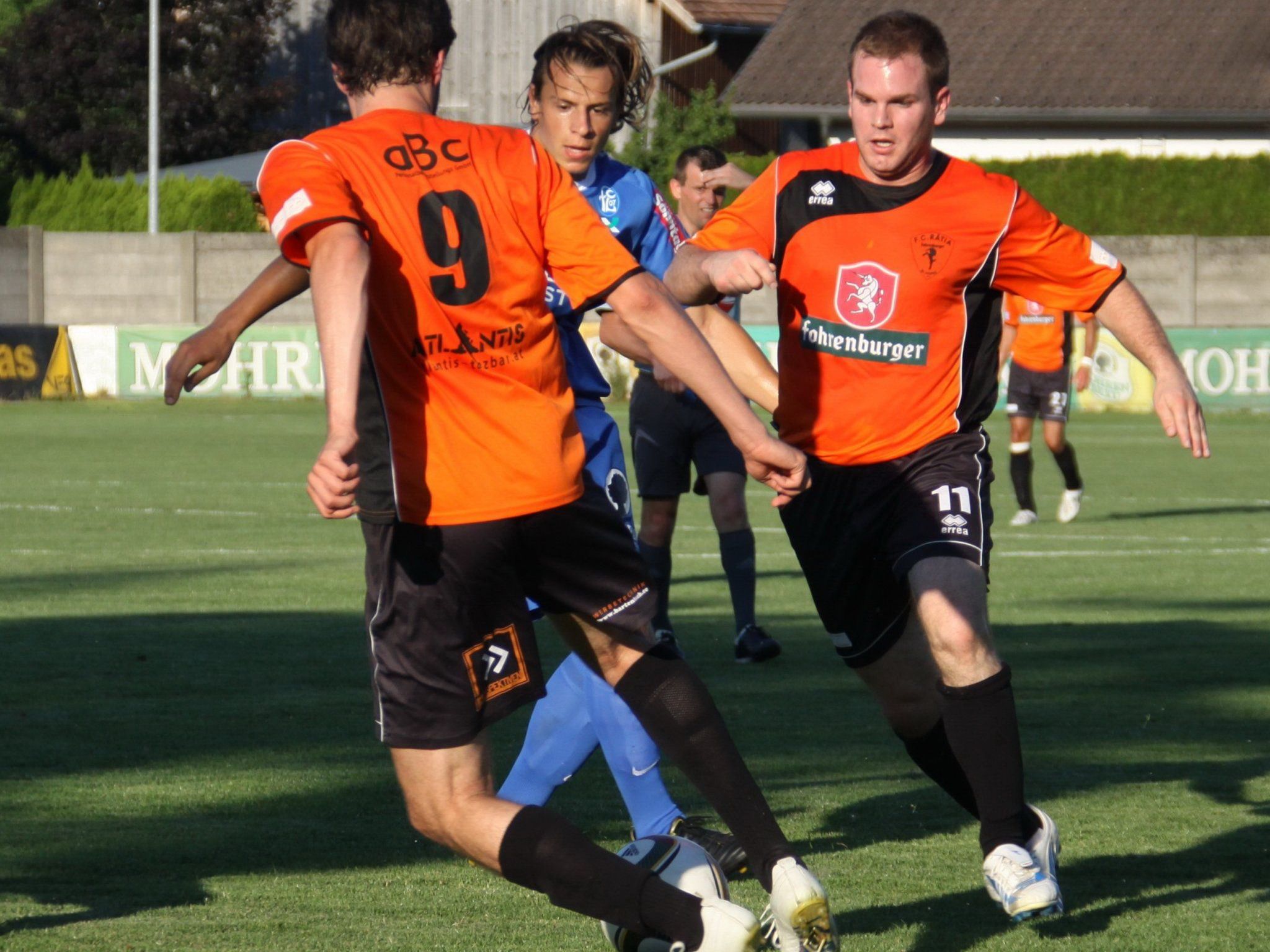 Mario Haslacher (r.) soll im Frühjahr wieder in Bludenz spielen.