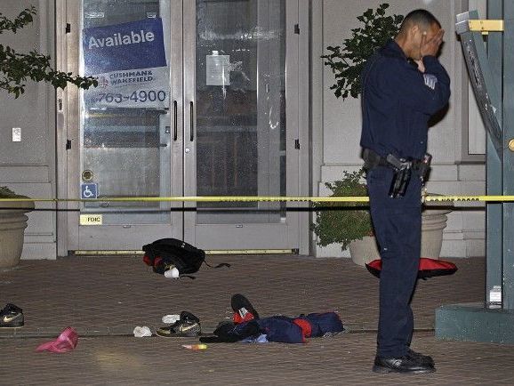 Occupy Oakland: Nach einem Streit wurde ein Mann erschossen. Occupy Oakland: Nach einem Streit wurde ein Mann erschossen.