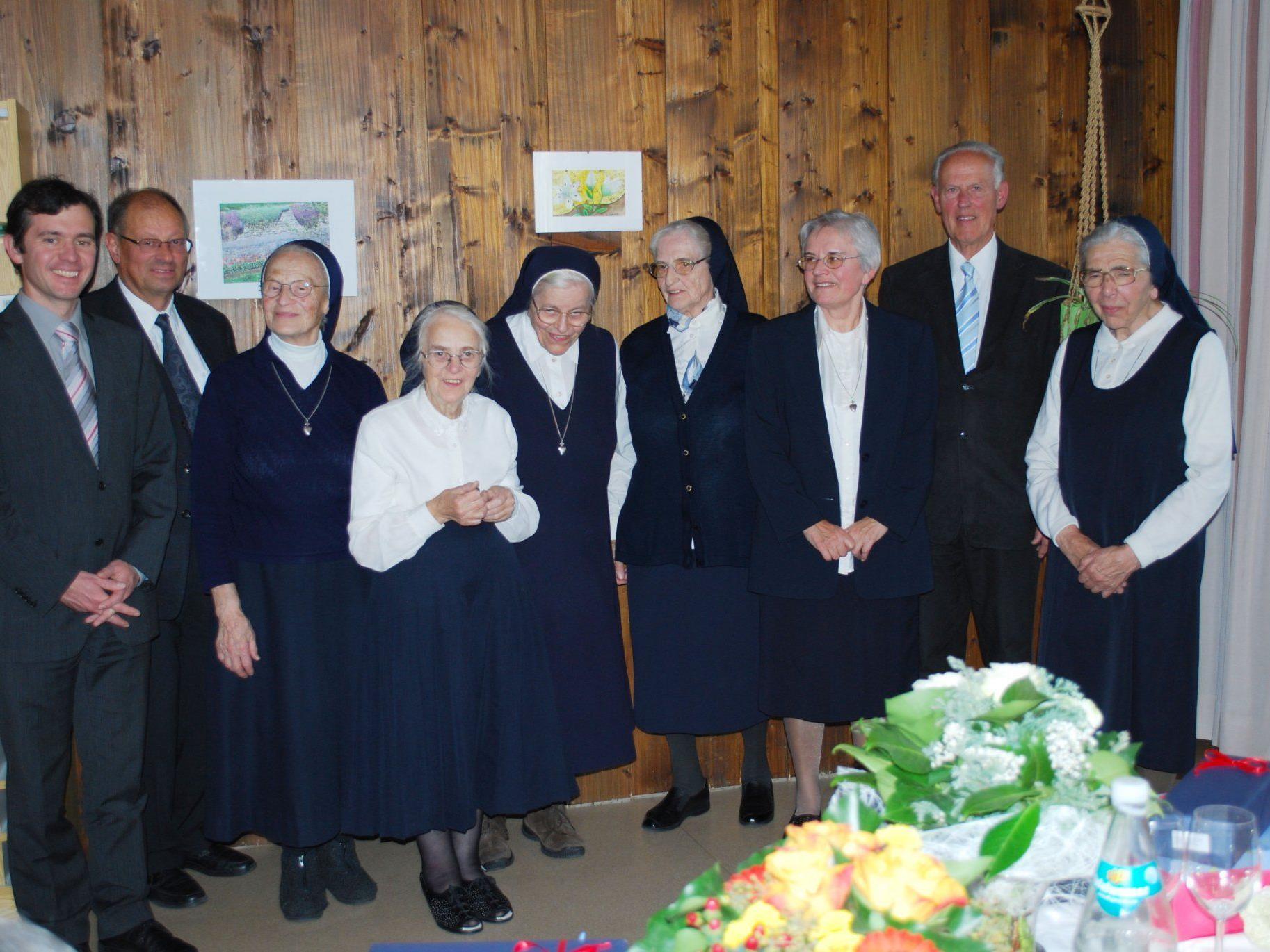 Anlässlich der Abschiedsfeier dankte Bürgermeister Ing. Martin Summer den Ordensschwestern für ihre Dienste in rund 100 Jahren.