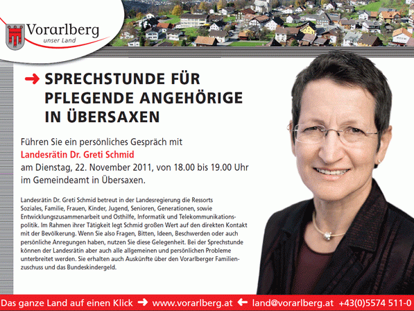 Möglichkeit zum Gespräch mit LR Schmid Möglichkeit zum Gespräch mit LR Schmid