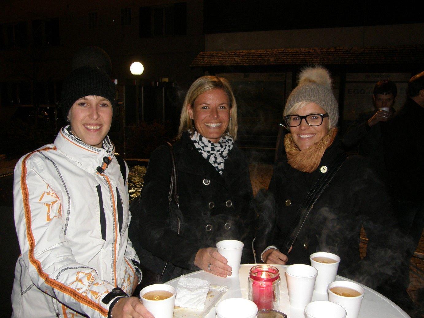 Die „Raiffeisen-Ladies“ zählten zu den ersten Besuchern.