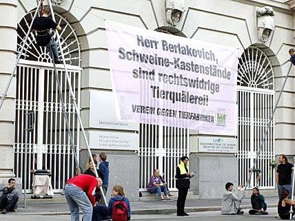 Tierschützer demonstrieren nun in Innsbruck