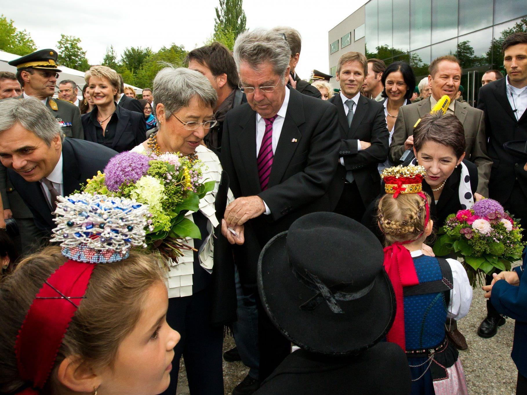 Bundespräsident Heinz Fischer eröffnete die 66. Bregenzer Festspiele.