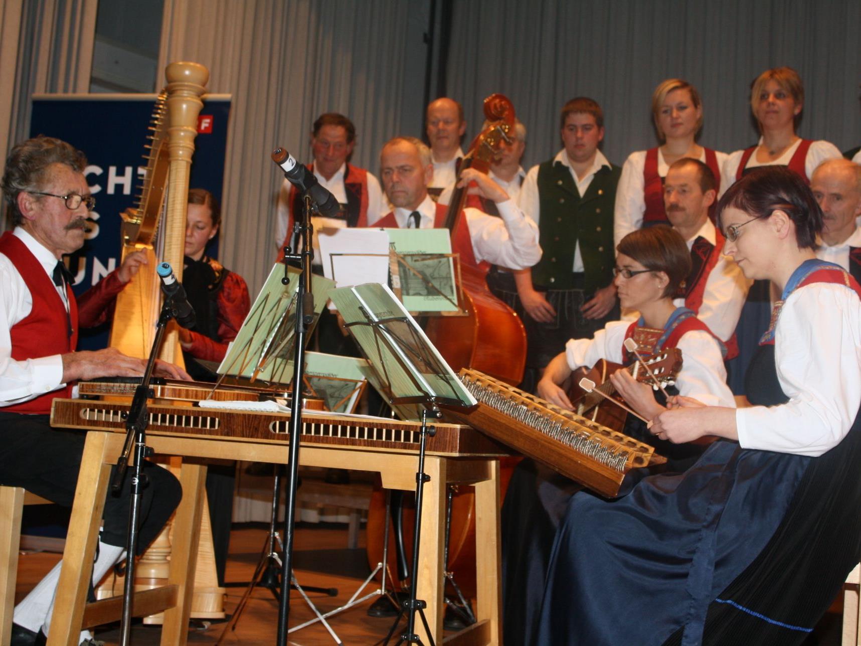 Über 300 Besucher genossen den Bregenzerwälder Volksmusik-Nachmittag.