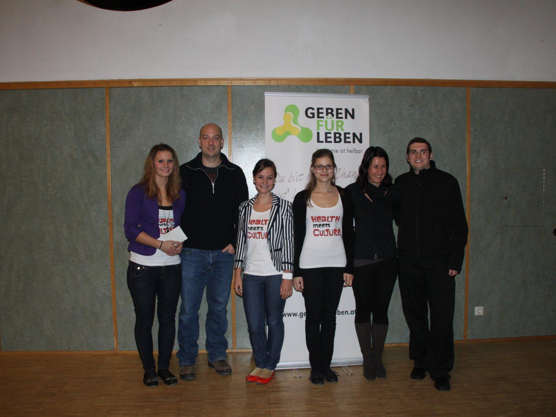 Maturantinnen der Handelsakademie Bludenz.organisierten das Projekt „health.meets.culture“.