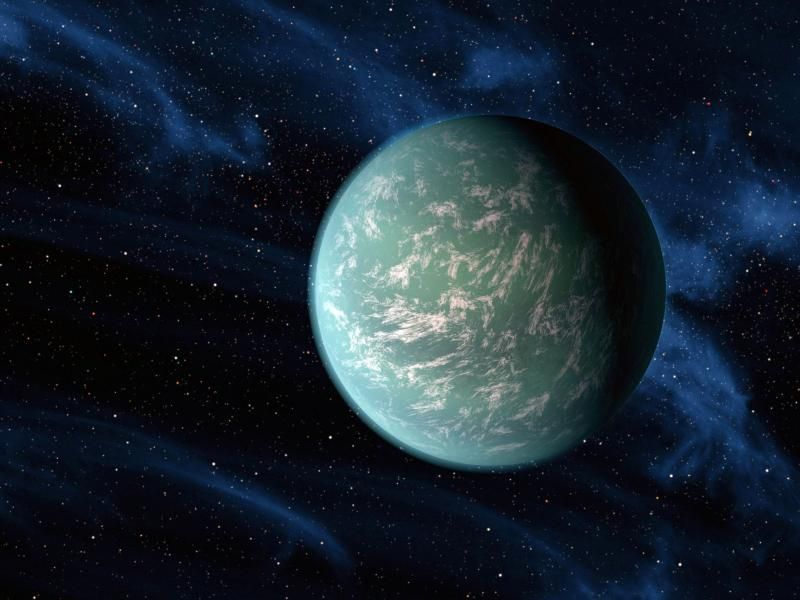 Kepler-22b: Durchmesser nur 2,4 Mal größer als der der Erde Kepler-22b: Durchmesser nur 2,4 Mal größer als der der Erde