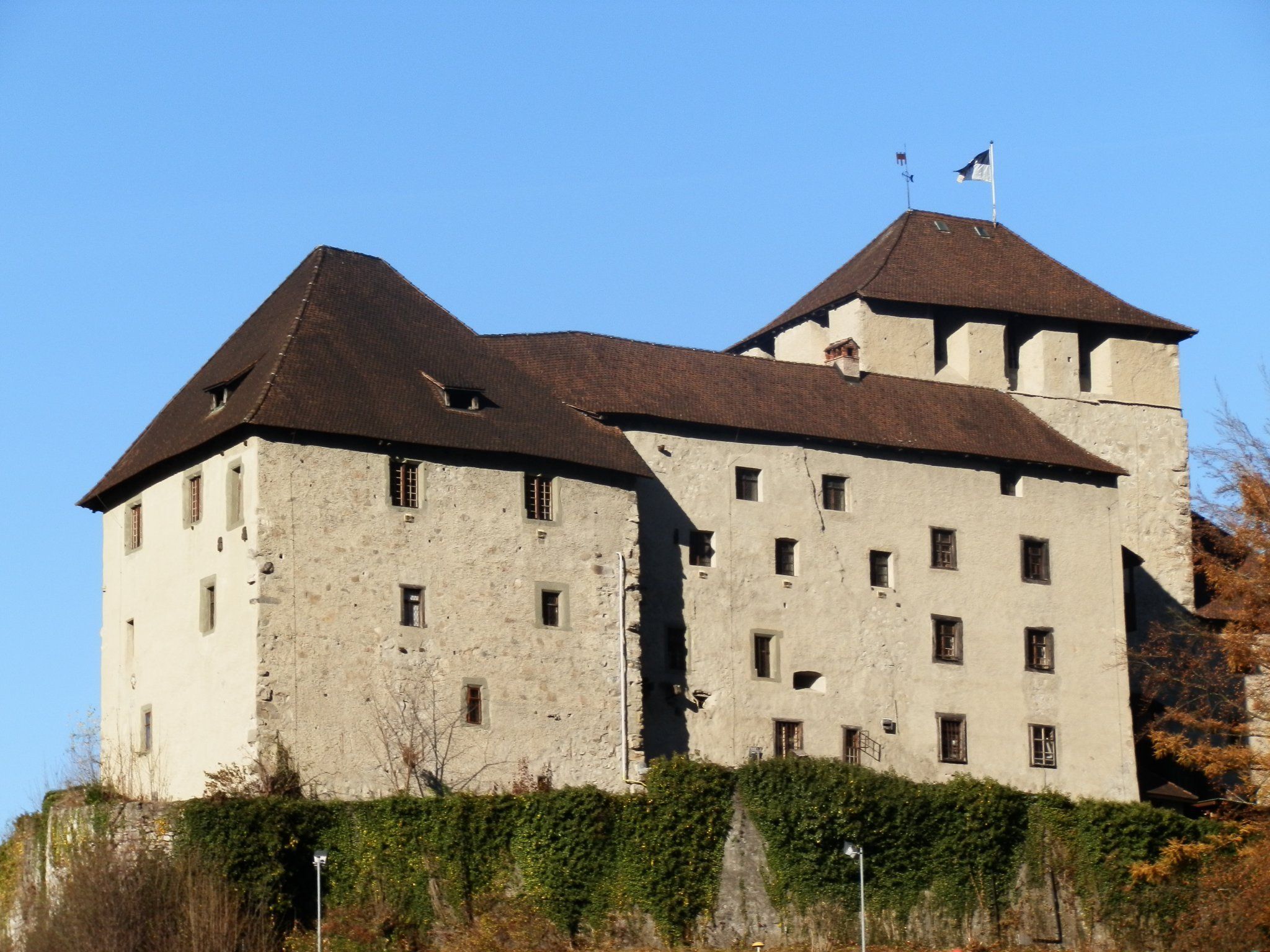 Die Schattenburg, Wahrzeichen der Stadt Feldkirch Die Schattenburg, Wahrzeichen der Stadt Feldkirch
