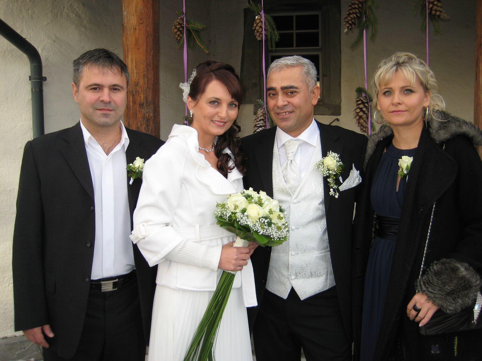 Amira Sepic und Miki Marinkovic haben geheiratet.