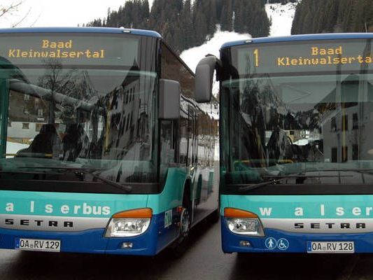 Neuzugänge für die Walserbus-Flotte. Neuzugänge für die Walserbus-Flotte.