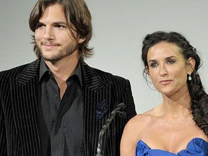 Können gar nicht mehr miteinander: Demi Moore und Ashton Kutcher. Können gar nicht mehr miteinander: Demi Moore und Ashton Kutcher.