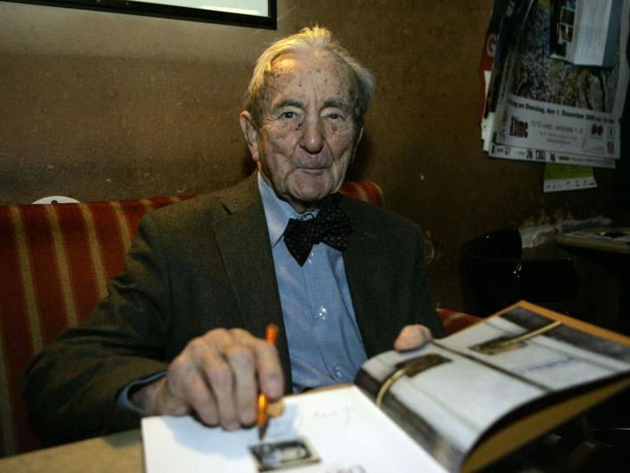Leopold Hawelka, 2009 Leopold Hawelka, 2009