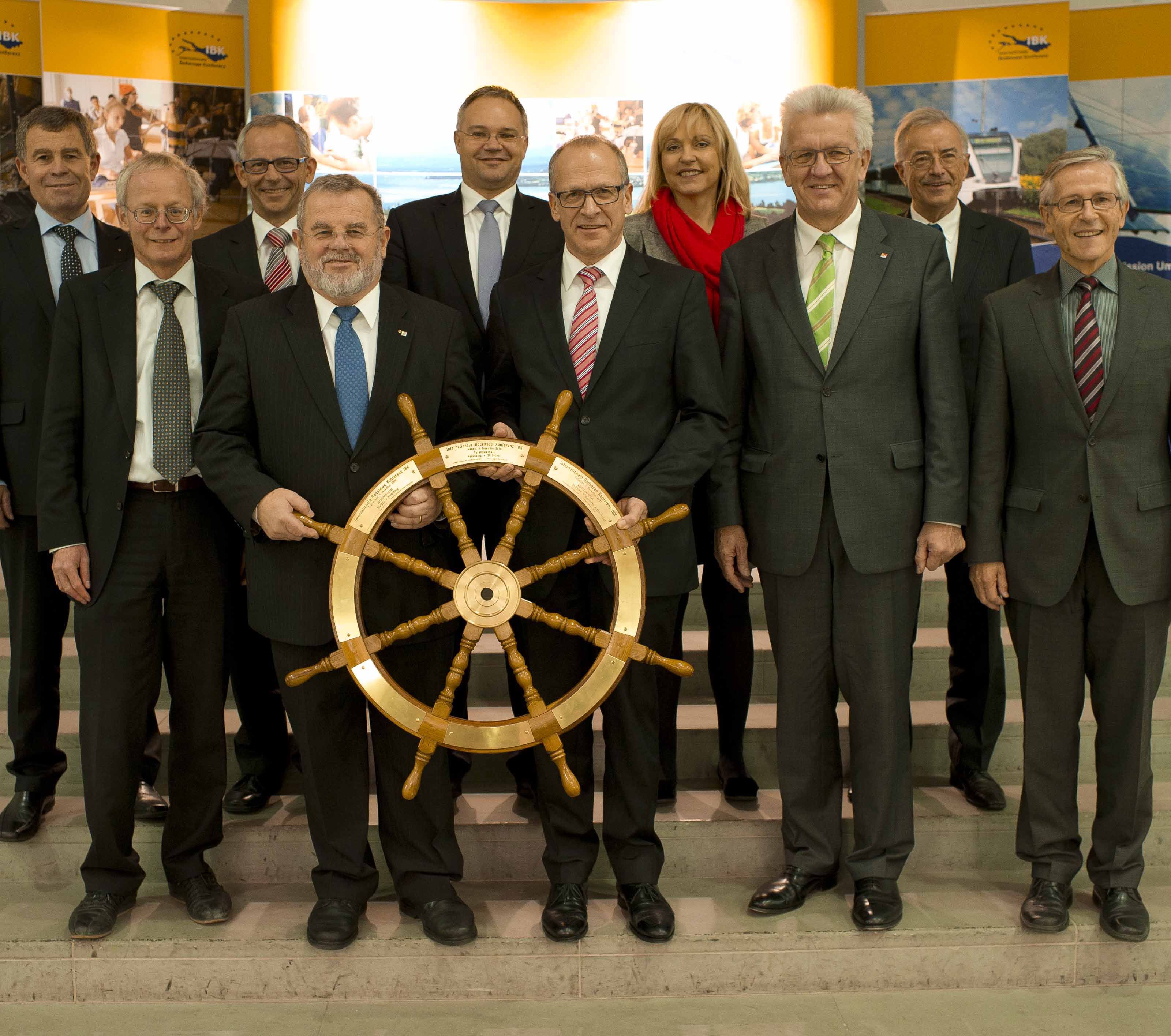 Regierungschefs der Internationalen Bodensee-Konferenz tagten in St.Gallen Regierungschefs der Internationalen Bodensee-Konferenz tagten in St.Gallen