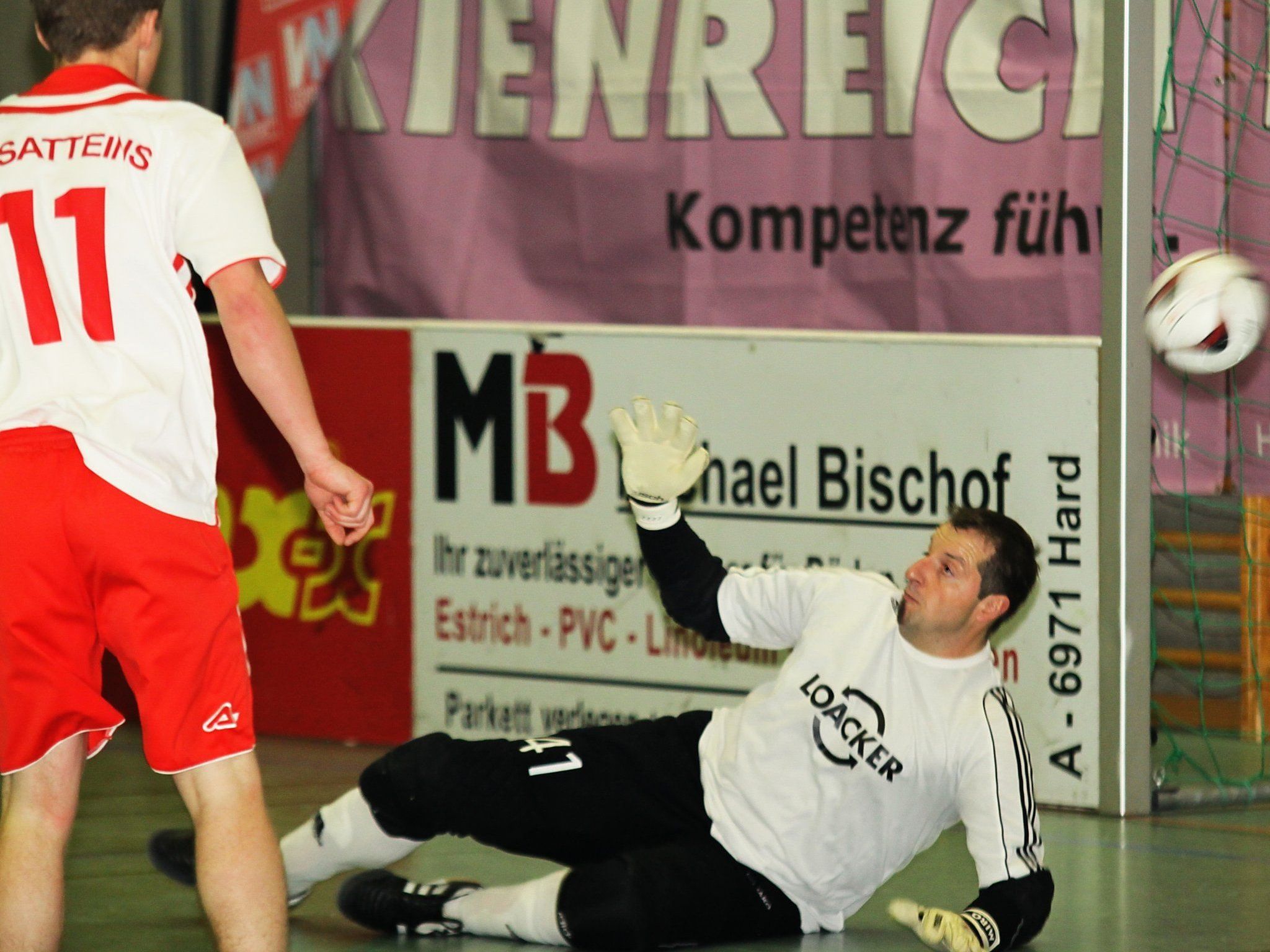 Goalie Miro Bodrazic war beim Sensationsteam Satteins der große Rückhalt. Goalie Miro Bodrazic war beim Sensationsteam Satteins der große Rückhalt.