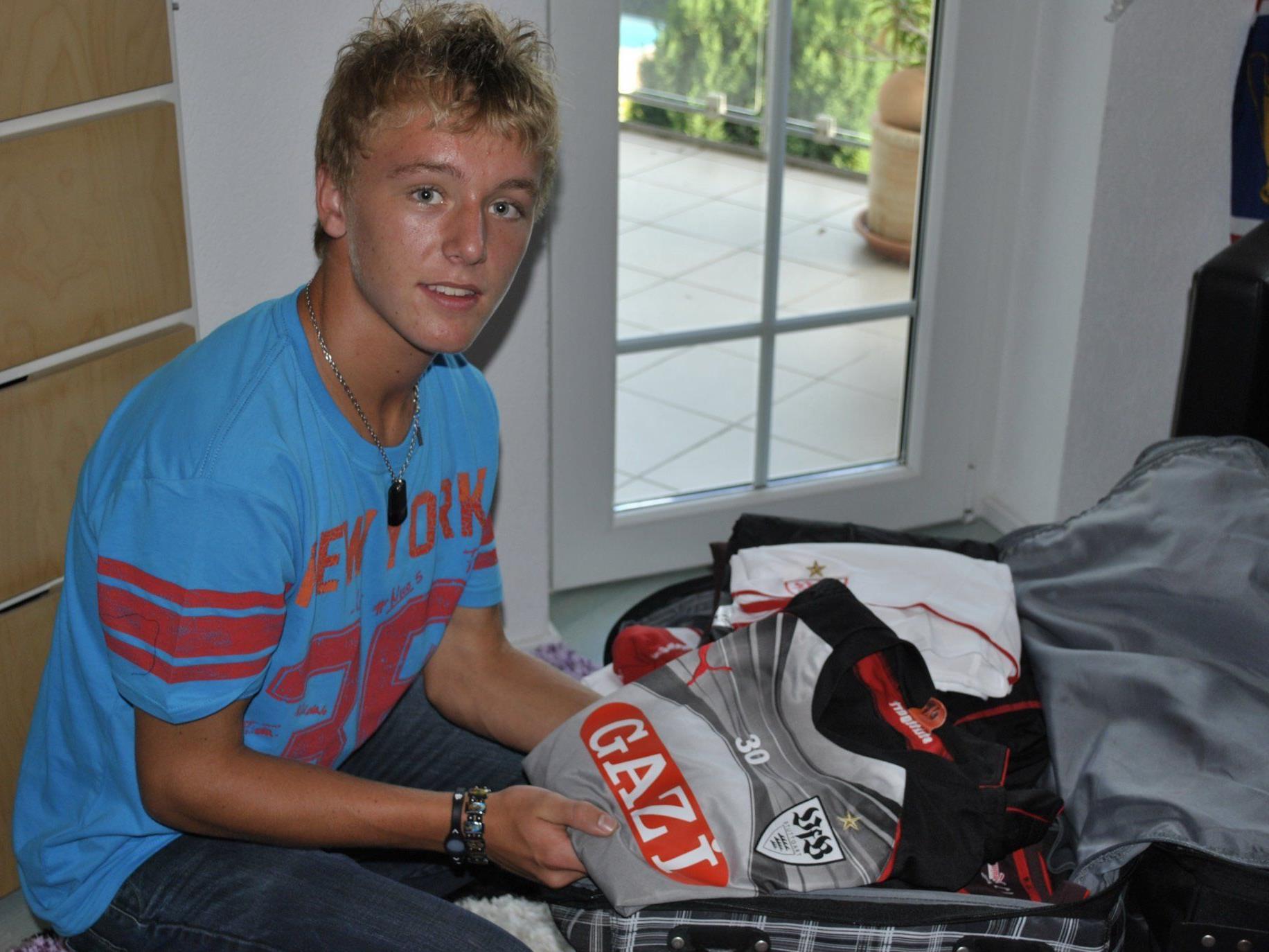 Der junge Dornbirner Fabian Gmeiner ist zu einem Führungsspieler in Stuttgart gereift.