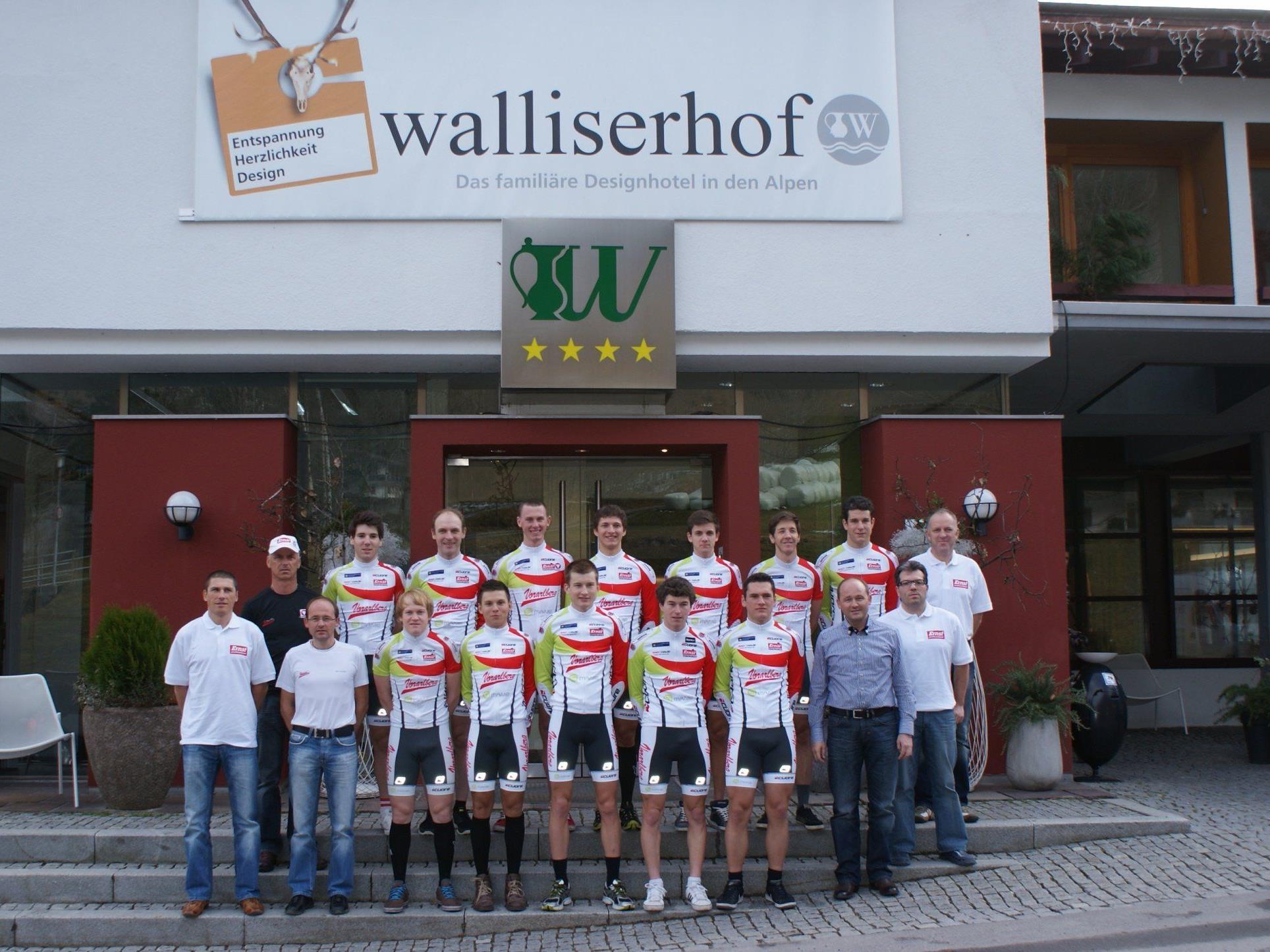 Team Vorarlberg ist derzeit im Walliserhof in Brand.