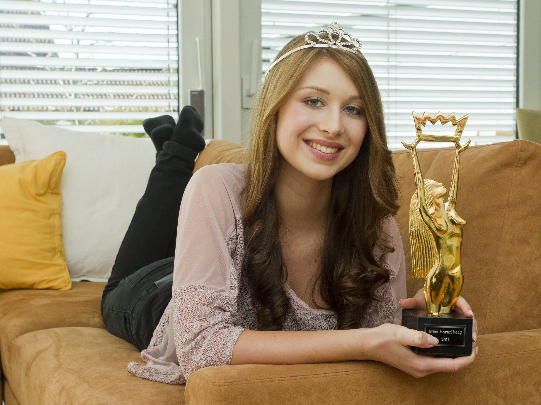 Vanessa wurde zur schönsten Frau Vorarlbergs gewählt. Vanessa wurde zur schönsten Frau Vorarlbergs gewählt.