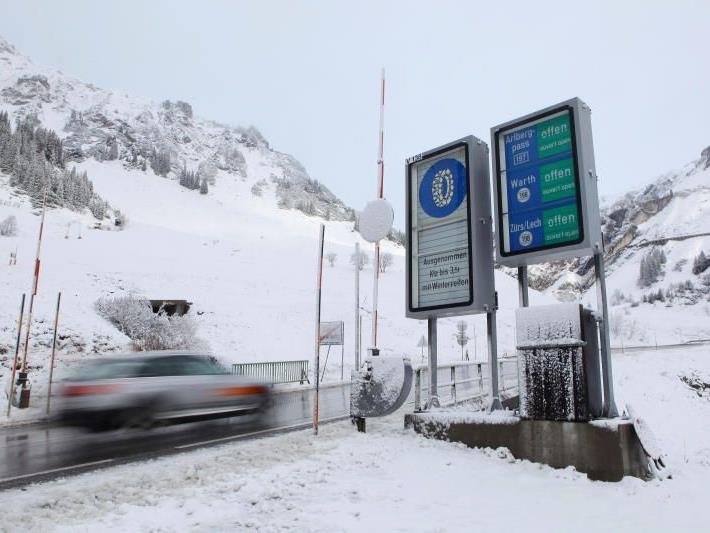 Auch in Stuben am Arlberg hinterließ der Winter seine Spuren.