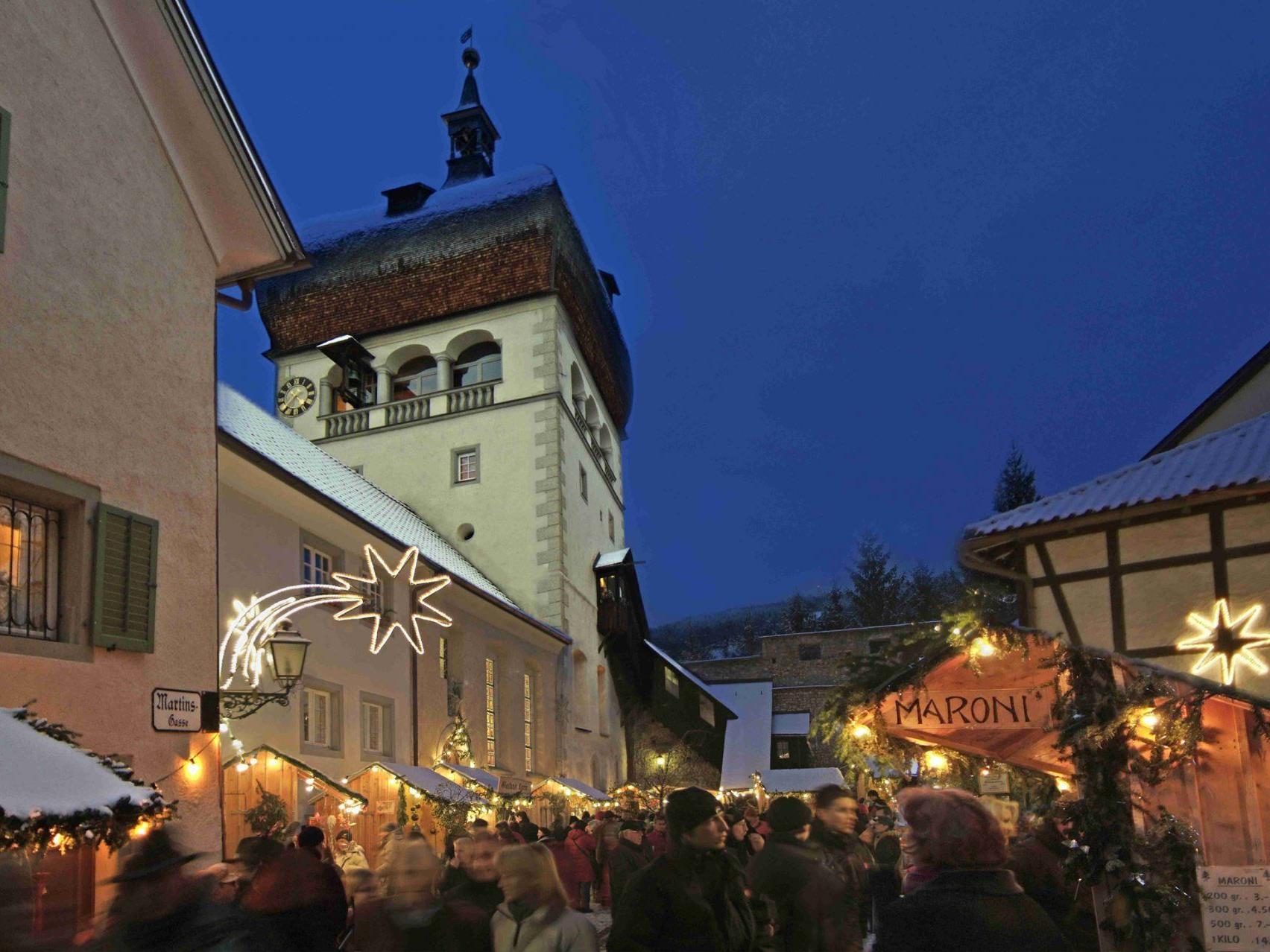 "Weihnachtsmärktle in der Bregenzer Oberstadt strtet wieder