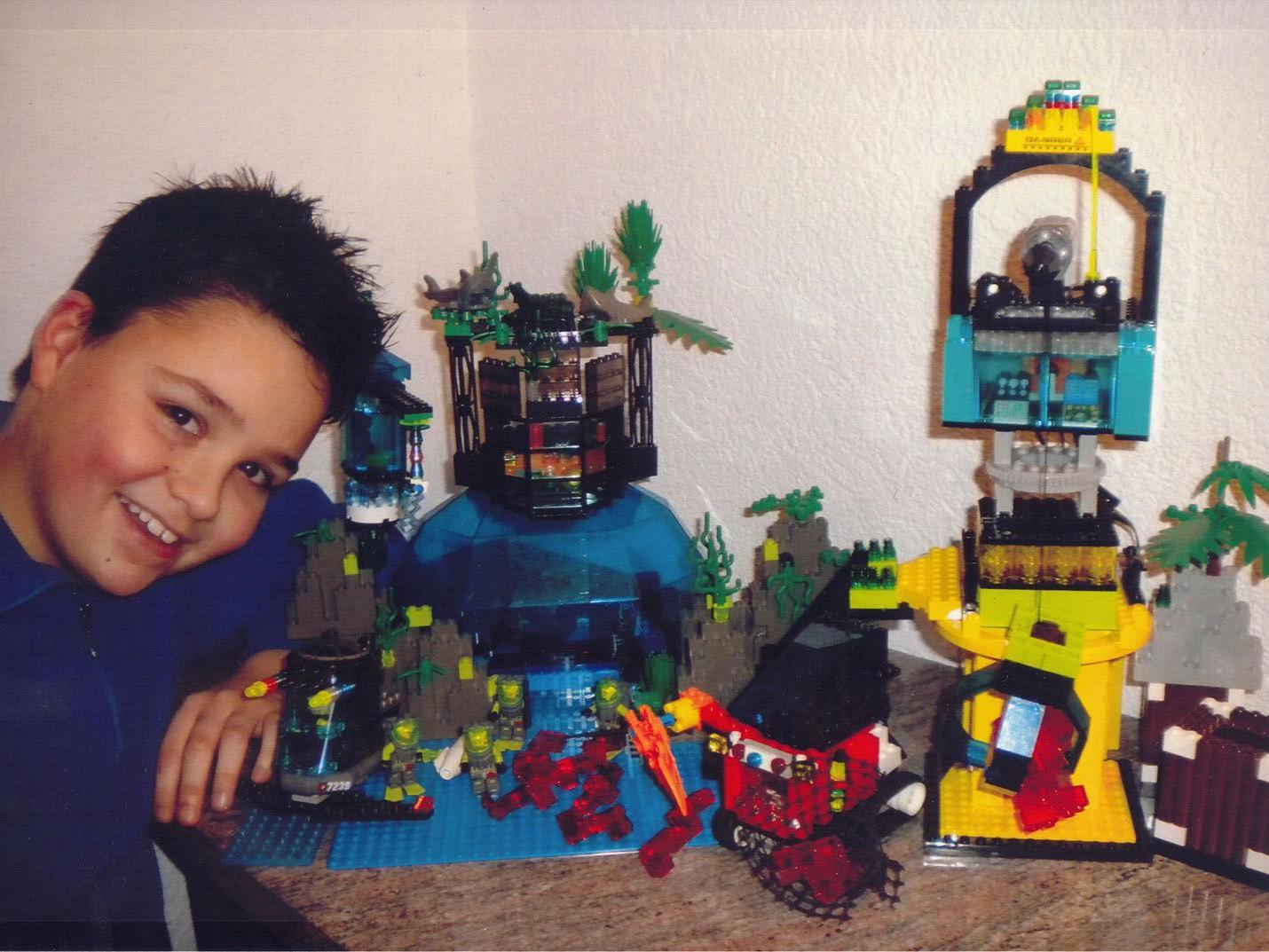 Patric Schönherr gewann den "LEGO EinStein"-Wettbewerb.