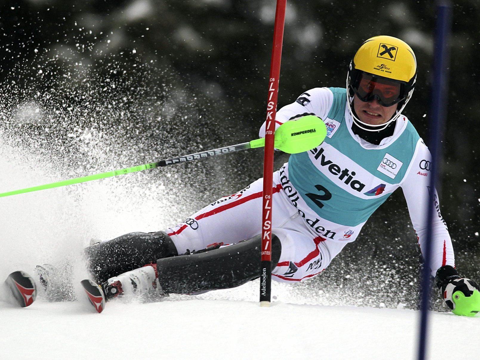 Marcel Hirscher konnte auch im Slalom alle hinter sich lassen.