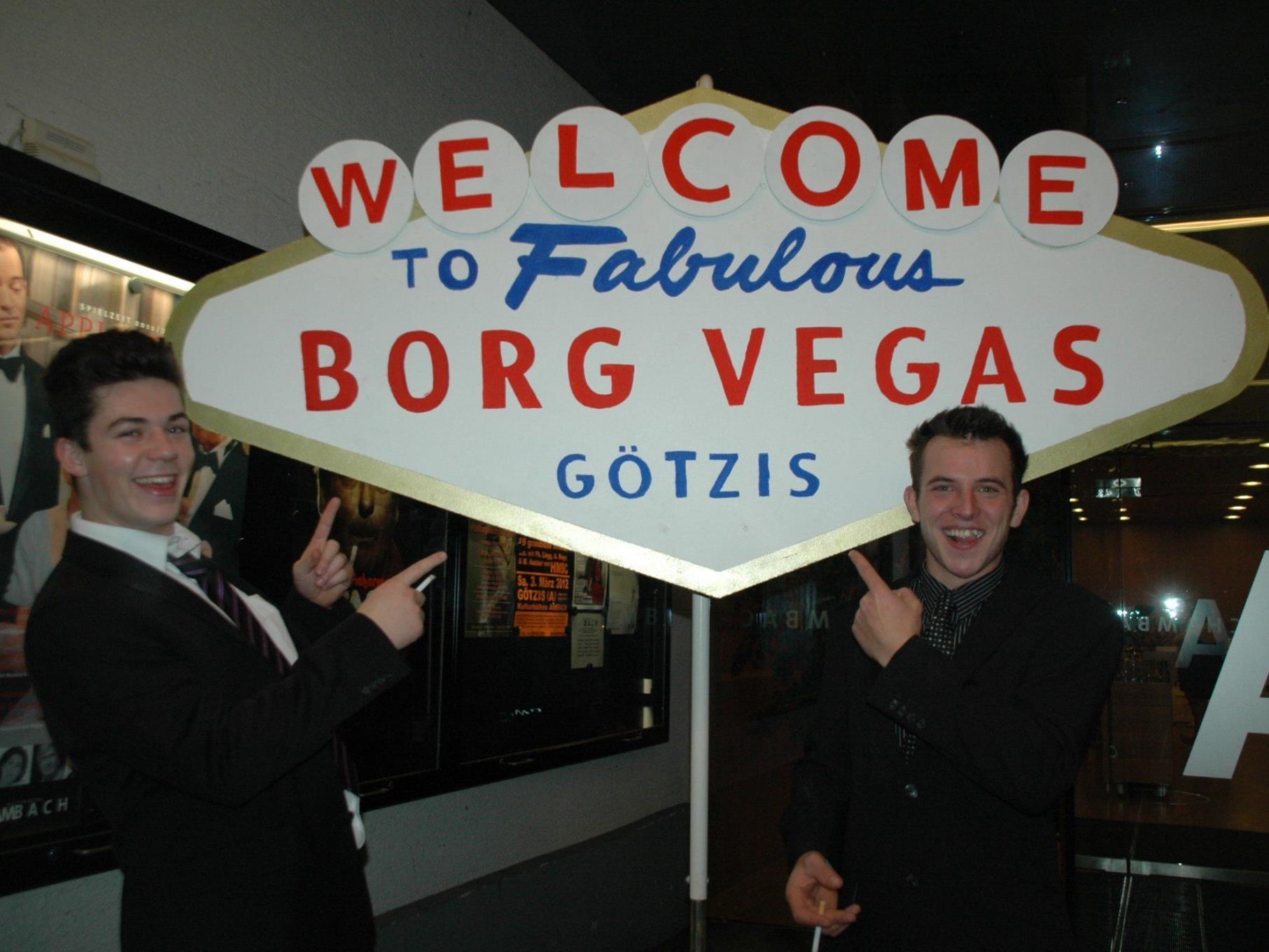 Jan Verdaasdonk & Sven Kick feierten mit beim BORG Vegas Ball in Götzis
