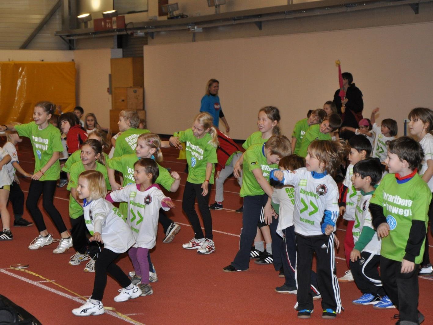 Die TS Dornbirn lädt am 28. Jänner 2012 zum 2. Kids Athletics Tag.