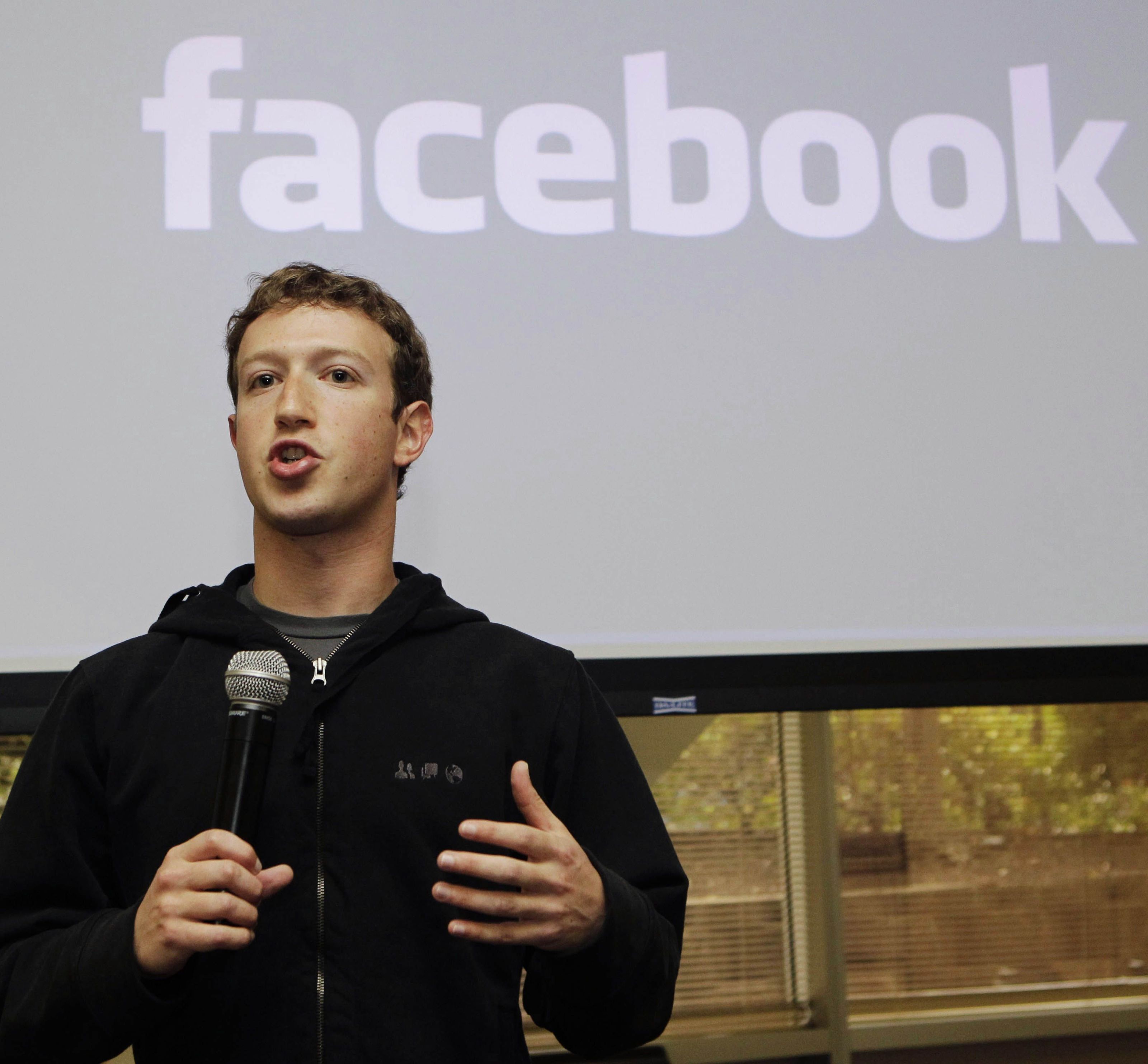Marc Zuckerberg und seine "Cash-Cow" Facebook. Marc Zuckerberg und seine "Cash-Cow" Facebook.