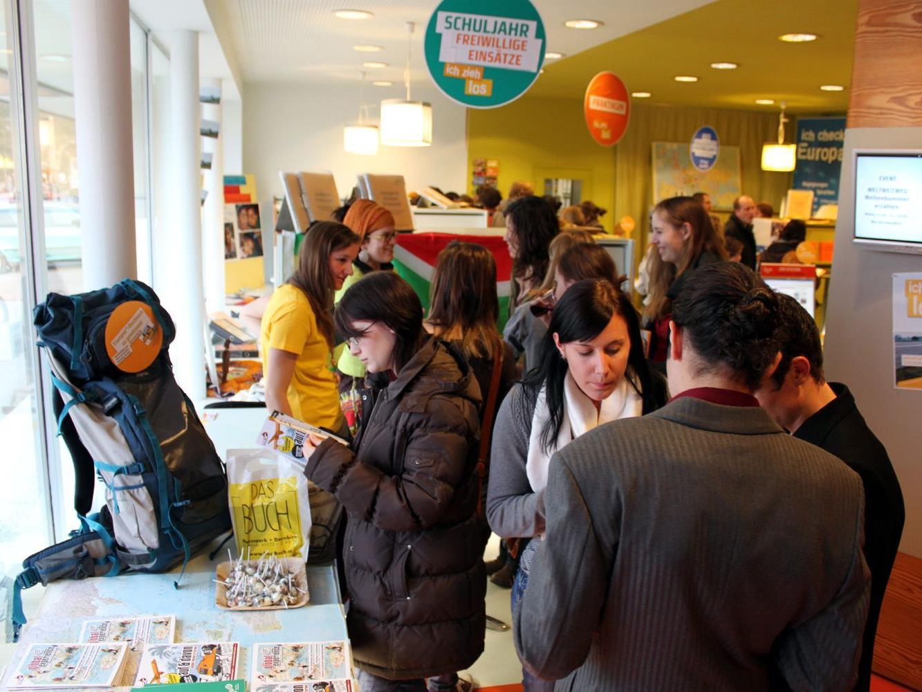 Die Veranstaltungen des Jugendinformationszentrums Vorarlberg sind bei Jugendlichen sehr beliebt.