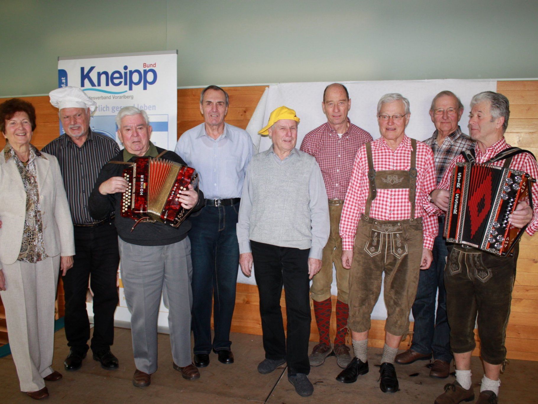 Sie sorgten beim „Fasnat-Znüne“ des Kneippvereins für beste Unterhaltung. Sie sorgten beim „Fasnat-Znüne“ des Kneippvereins für beste Unterhaltung.
