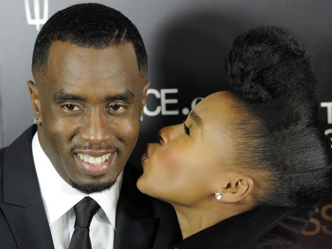 Das gefällt P. Diddy: Eine fesche Frau an seiner Seite und Geld. Das gefällt P. Diddy: Eine fesche Frau an seiner Seite und Geld.