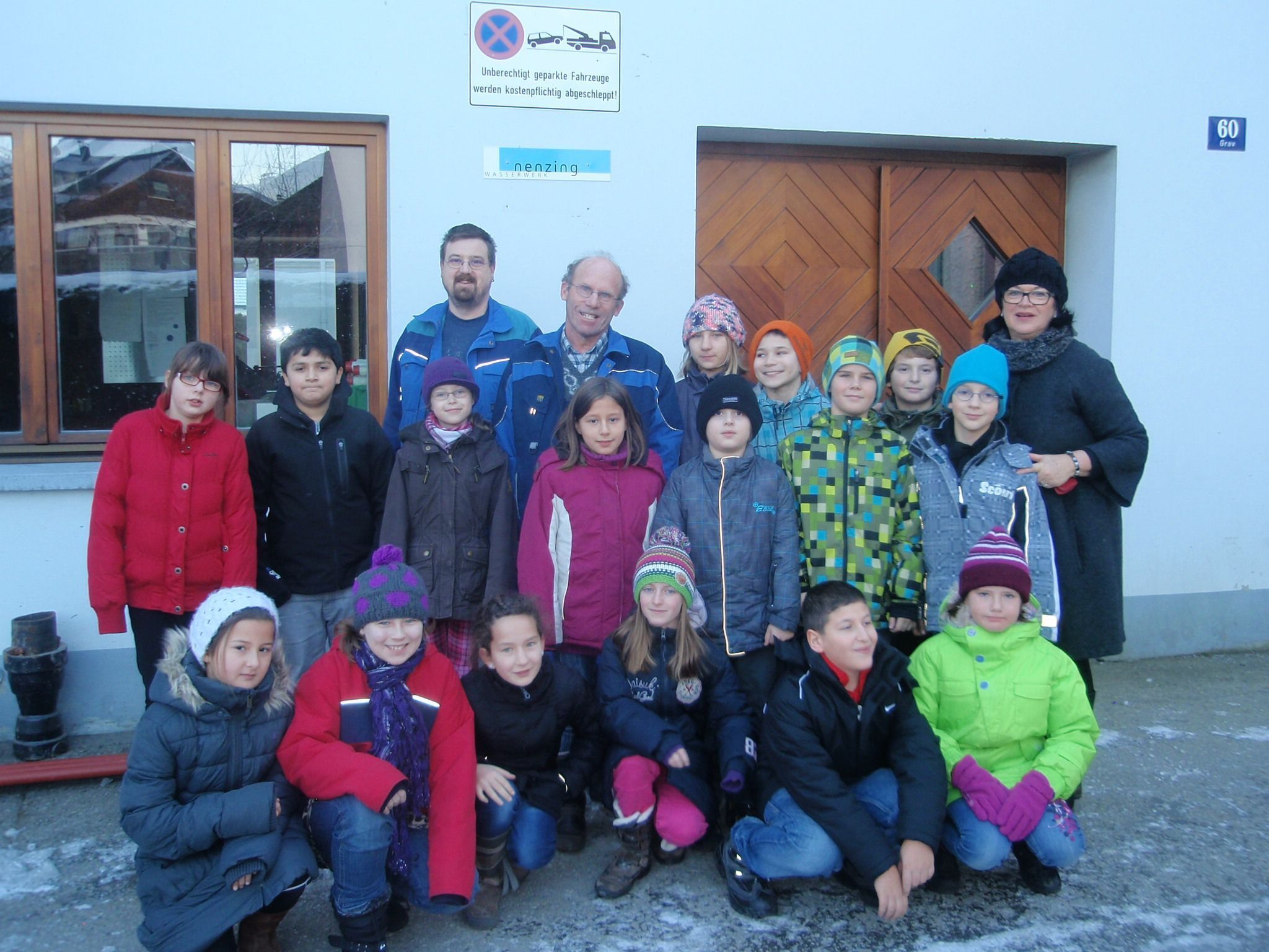 Die Schüler der 4b-Klasse der Volksschule Nenzing waren auf Besuch im Wasserwerk. Die Schüler der 4b-Klasse der Volksschule Nenzing waren auf Besuch im Wasserwerk.