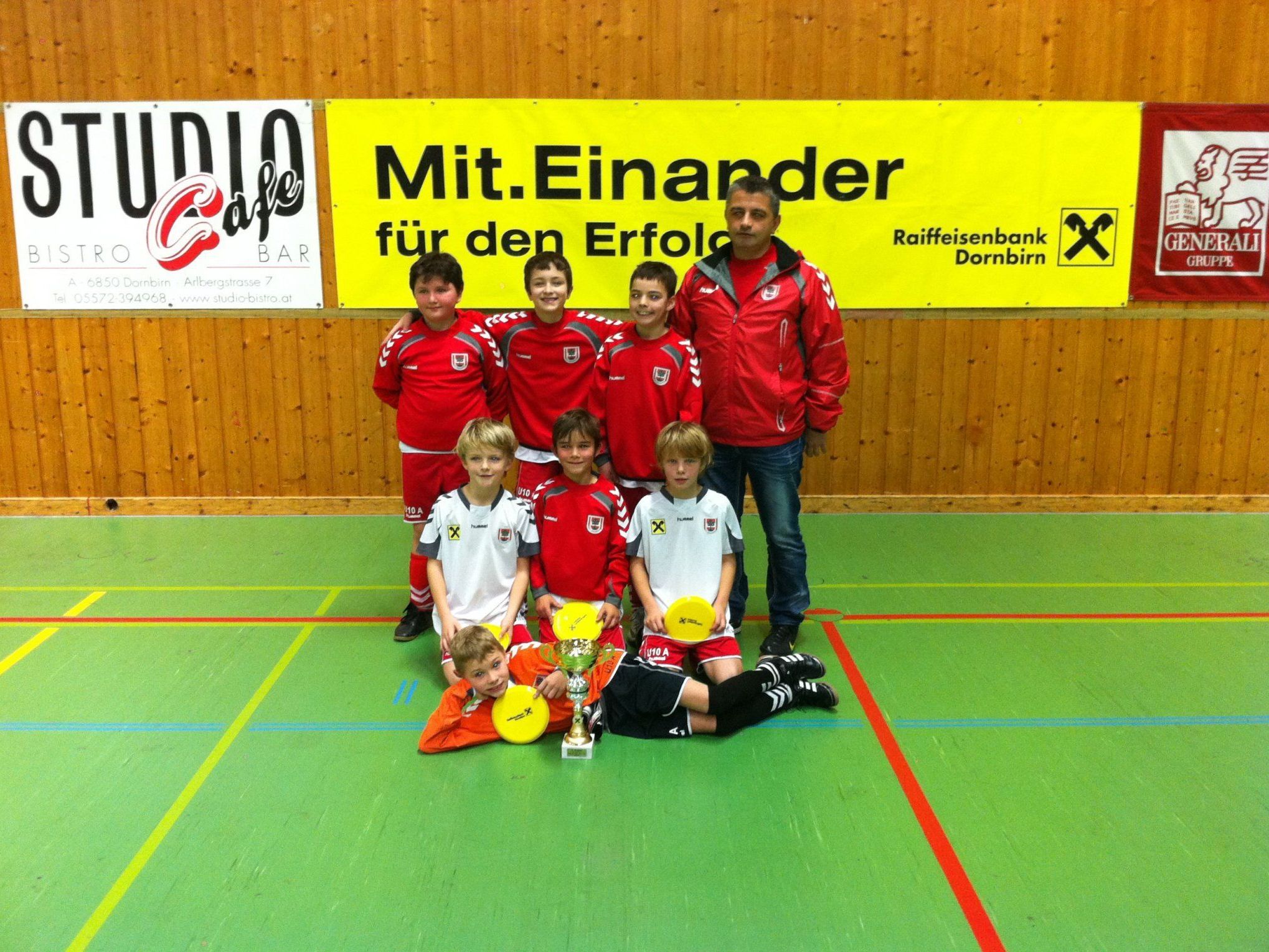 FC Dornbirn U-10 gewinnt das Heimturnier. FC Dornbirn U-10 gewinnt das Heimturnier.