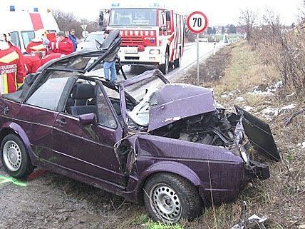 Der Unfall in Gerasdorf forderte ein Todesopfer Der Unfall in Gerasdorf forderte ein Todesopfer